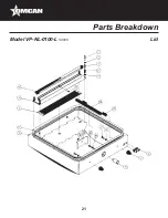 Предварительный просмотр 21 страницы Omcan VP-NL-0100-L Instruction Manual