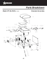 Предварительный просмотр 23 страницы Omcan VP-NL-0100-L Instruction Manual