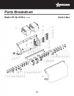 Предварительный просмотр 24 страницы Omcan VP-NL-0100-L Instruction Manual