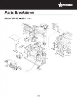 Предварительный просмотр 34 страницы Omcan VP-NL-0100-L Instruction Manual