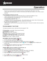 Preview for 13 page of Omcan VP-NL-3016-SN Instruction Manual