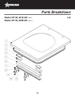 Preview for 23 page of Omcan VP-NL-3016-SN Instruction Manual