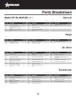 Preview for 39 page of Omcan VP-NL-3016-SN Instruction Manual