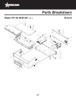 Preview for 41 page of Omcan VP-NL-3016-SN Instruction Manual