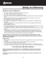 Preview for 5 page of Omcan WB-CN-0049 Instruction Manual