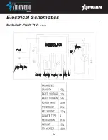 Предварительный просмотр 24 страницы Omcan WC-CN-0045-S Instruction Manual