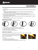 Предварительный просмотр 7 страницы Omcan WC-CN-0181-D Instruction Manual