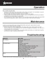 Предварительный просмотр 9 страницы Omcan WC-CN-0181-D Instruction Manual