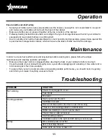 Предварительный просмотр 11 страницы Omcan WC-CN-0181-DB Instruction Manual