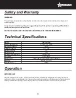 Preview for 6 page of Omcan WC-CN-0400 Instruction Manual