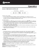 Предварительный просмотр 7 страницы Omcan WC-CN-0400 Instruction Manual