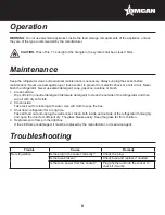 Предварительный просмотр 8 страницы Omcan WC-CN-0400 Instruction Manual