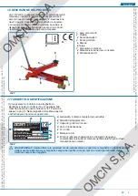 Preview for 7 page of OMCN 1120/E Instructions For Use, Maintenance And Spare Parts