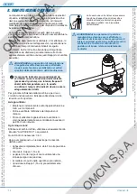 Preview for 14 page of OMCN 126/B Instructions For Use, Maintenance And Spare Parts