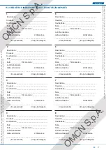 Preview for 23 page of OMCN 126/B Instructions For Use, Maintenance And Spare Parts