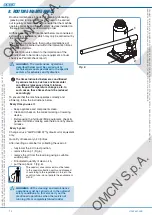 Предварительный просмотр 40 страницы OMCN 126/B Instructions For Use, Maintenance And Spare Parts