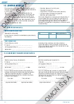 Предварительный просмотр 48 страницы OMCN 126/B Instructions For Use, Maintenance And Spare Parts