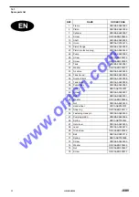 Предварительный просмотр 32 страницы OMCN 156 Instructions For Use, Maintenance And Spare Parts