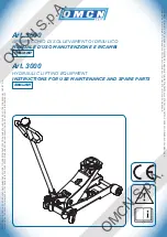 OMCN 3000 Instructions For Use, Maintenance And Spare Parts preview