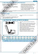 Preview for 11 page of OMCN 3000 Instructions For Use, Maintenance And Spare Parts