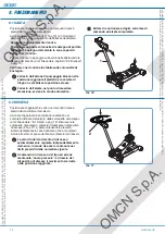 Preview for 14 page of OMCN 3000 Instructions For Use, Maintenance And Spare Parts