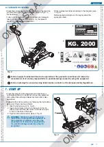 Preview for 41 page of OMCN 3000 Instructions For Use, Maintenance And Spare Parts