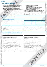 Preview for 52 page of OMCN 3000 Instructions For Use, Maintenance And Spare Parts