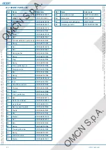 Предварительный просмотр 50 страницы OMCN SIF 1/73 Instructions For Use, Maintenance And Spare Parts