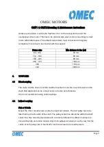 Preview for 3 page of Omec OMT1 Mounting & Maintenance Instructions