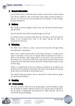 Preview for 3 page of Omec OMT2 Mounting & Maintenance Instructions