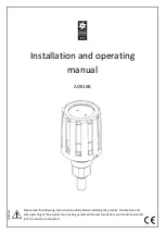 OMEGA AIR AOK16B Installation And Operating Manual preview