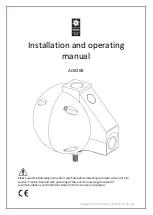 OMEGA AIR AOK20B Installation And Operating Manual предпросмотр