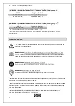 Предварительный просмотр 4 страницы OMEGA AIR BF 0240 Installation And Operating Manual