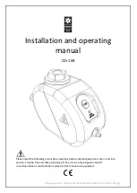 Предварительный просмотр 1 страницы OMEGA AIR CDi-16B Installation And Operating Manual