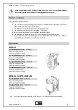 Предварительный просмотр 23 страницы OMEGA AIR EMD Series Installation And Operating Manual