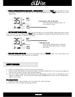 Preview for 9 page of Omega Altise ACUBOB Operation, Maintenance And Safety Instructions