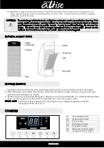 Предварительный просмотр 3 страницы Omega Altise AHCC2400TB Operation, Maintenance And Safety Instructions