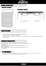 Предварительный просмотр 3 страницы Omega Altise OACH1500 Operation, Maintenance And Safety Instructions