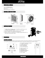 Предварительный просмотр 3 страницы Omega Altise OAELITEB Operation, Maintenance And Safety Instructions