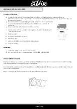 Preview for 11 page of Omega Altise OAPC12W Operation, Maintenance And Safety Instructions