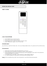 Preview for 15 page of Omega Altise OAPC14W Operation, Maintenance And Safety Instructions