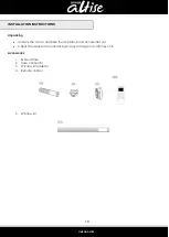 Preview for 10 page of Omega Altise OAPC41W Operation, Maintenance And Safety Instructions