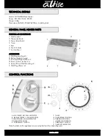 Предварительный просмотр 3 страницы Omega Altise OCON203B Operation, Maintenance And Safety Instructions