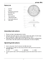 Предварительный просмотр 3 страницы Omega Altise OHV30D Instruction Manual