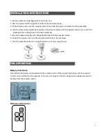 Предварительный просмотр 3 страницы Omega Altise OT102TW Instruction Manual