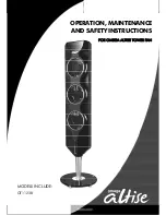 Предварительный просмотр 1 страницы Omega Altise OT1123B Operation, Maintenance And Safety Instructions