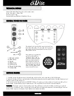 Предварительный просмотр 3 страницы Omega Altise OT1123B Operation, Maintenance And Safety Instructions