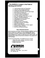 Preview for 27 page of Omega Engineering 873C Operator'S Manual