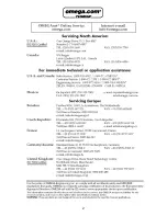 Preview for 2 page of Omega Engineering BVLS Series User Manual