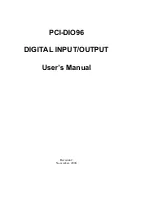 Omega Engineering DIGITAL INPUT/OUTPUT PCI-DIO96 User Manual предпросмотр